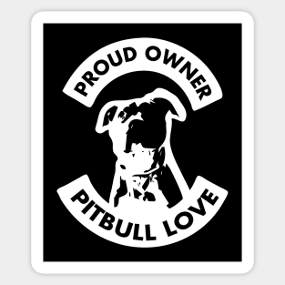 Proud Pitbull Owner Sticker